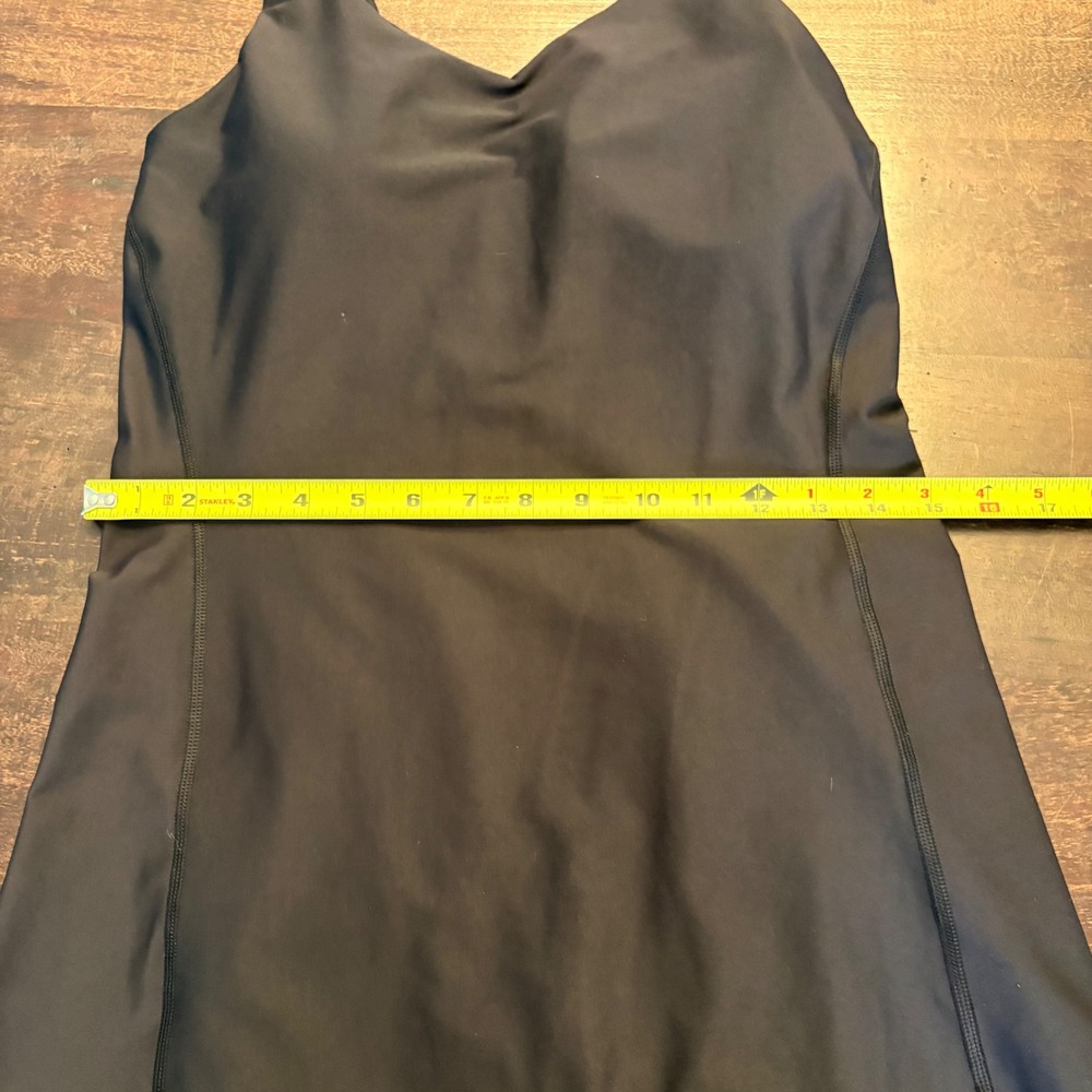 Old Navy Active Powersoft Go-Dry Exercise Dress Black Built-in Shorts Medium - Picture 5 of 7
